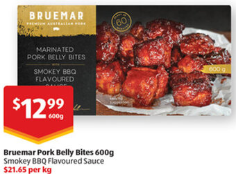 ALDI Bruemar Pork Belly Bites 600g offer