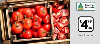 Foodworks Truss Tomatoes offer