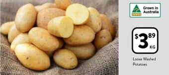 Foodworks Loose Washed Potatoes offer