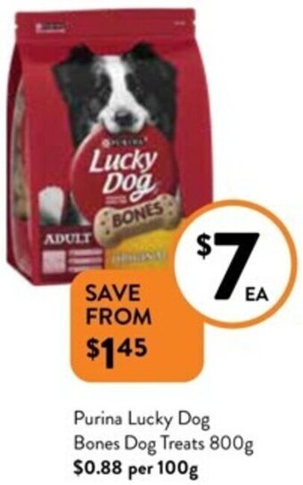 Purina Lucky Dog Bones Dog Treats 800g