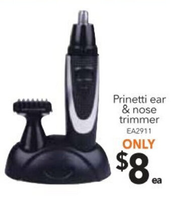 Cheap as Chips Prinetti Ear & Nose Trimmer offer