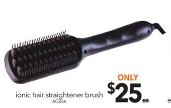 Cheap as Chips Ionic Hair Straightener Brush offer