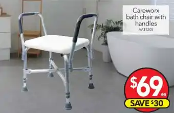Cheap as Chips Careworx Bath Chair with Handless offer