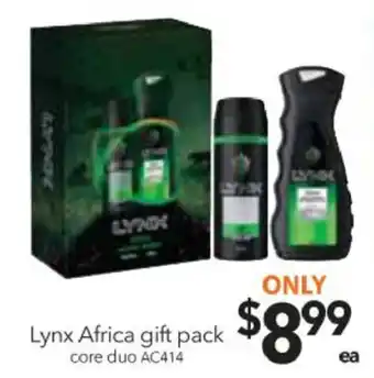 Cheap as Chips Lynx Africa Gift Pack offer