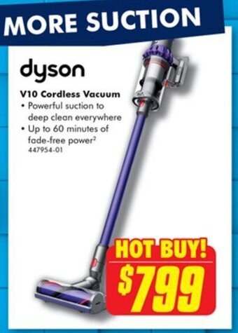 The Good Guys dyson V10 Cordless Vacuum offer