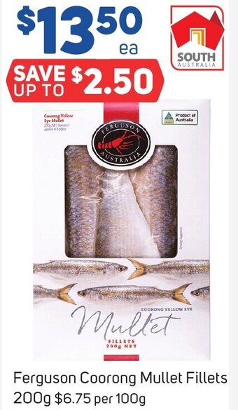 Foodland Ferguson Coorong Mullet Fillets 200g offer
