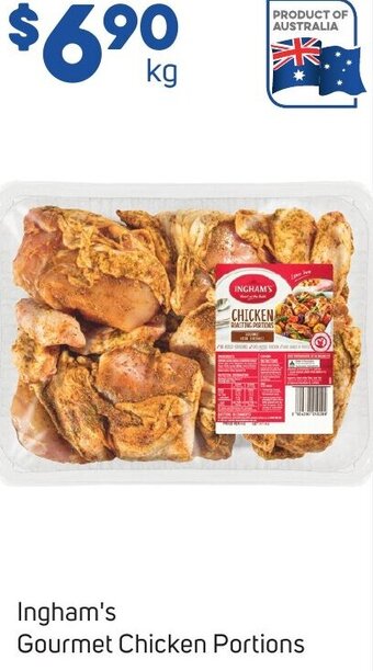 Foodland Ingham's Gourmet Chicken Portions offer