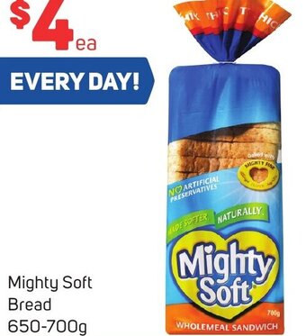 Foodland Mighty Soft Bread 650-700g offer