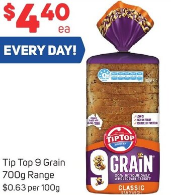 Foodland Tip Top 9 Grain 700g offer