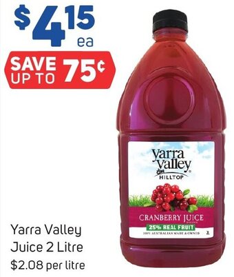 Yarra Valley Juice 2 Litre