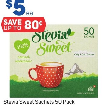 Stevia Sweet Sachets 50 Pack