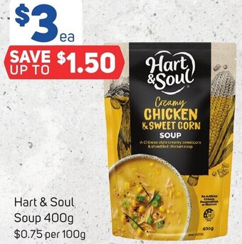 Foodland Hart & Soul Soup 400g offer
