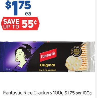 Foodland Fantastic Rice Crackers 100g offer