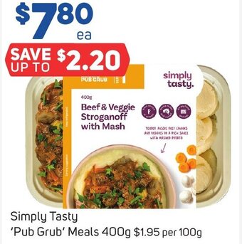 Foodland Simply Tasty 'Pub Grub' Meals 400g offer