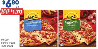 Foodland McCain Family Pizza 490-500g offer