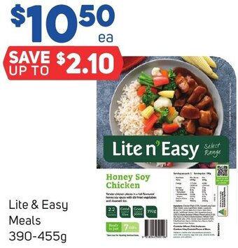 Foodland Lite & Easy Meals 390-455g offer
