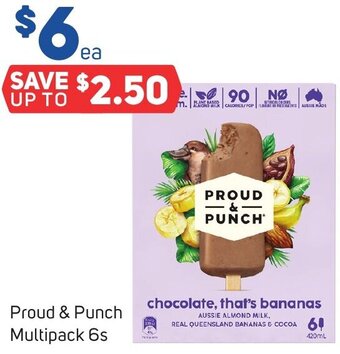 Foodland Proud & Punch Multipack 6s offer
