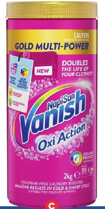 Foodland Vanish Gold Oxi Pro Stain Remover 2kg offer
