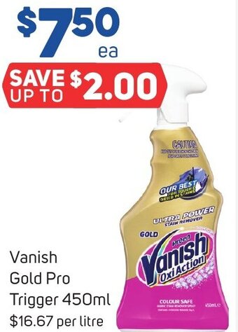 Foodland Vanish Gold Pro Trigger 450ml offer