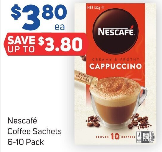 Nescafé Coffee Sachets 610 Pack offer at Foodland