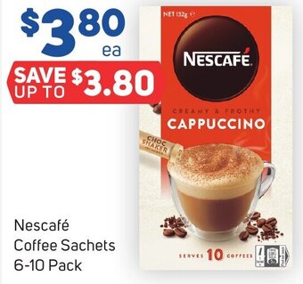 Foodland Nescafé Coffee Sachets 6-10 Pack offer