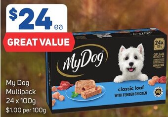 My Dog Multipack 24 x 100g