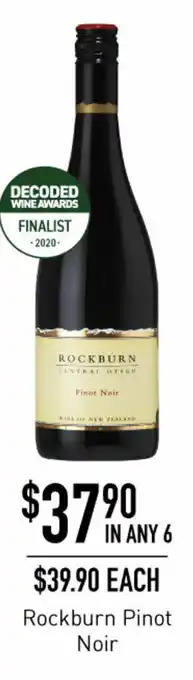 Rockburn Pinot Noir