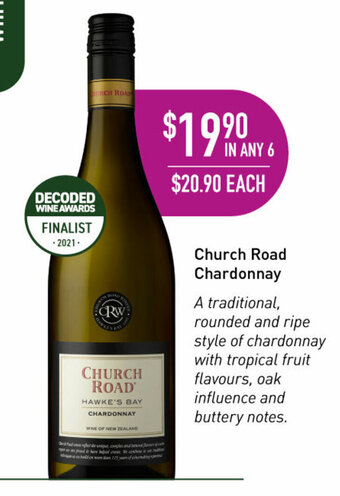 Dan Murphy's Church Road Chardonnay offer