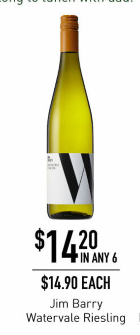Jim Barry Watervale Riesling