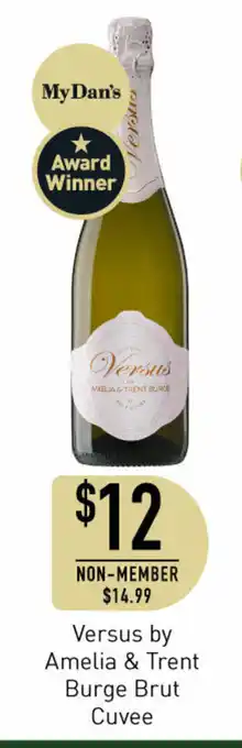 Versus By Amelia & Trent Burge Brut Cuvee