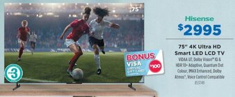 Betta 75" 4K Ultra HD Smart LED LCD TV offer