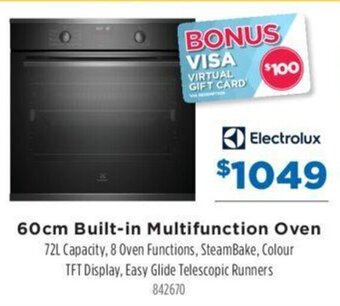 Betta 60cm Built-in Multifunction Oven offer