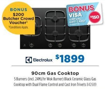 Betta 90cm Gas Cooktop offer