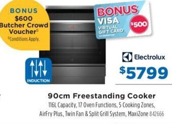 90cm Dual Fuel Freestanding Cooker