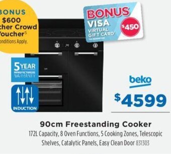 Betta 90cm Freestanding Cooker offer