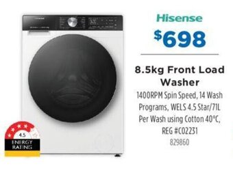 Betta 8.5kg Front Load Washer offer