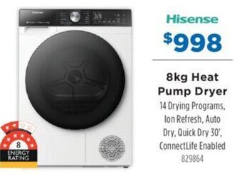 Betta 8kg Heat Pump Dryer offer