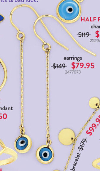 Goldmark earrings offer