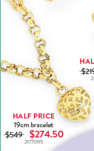 Goldmark 19cm bracelet offer