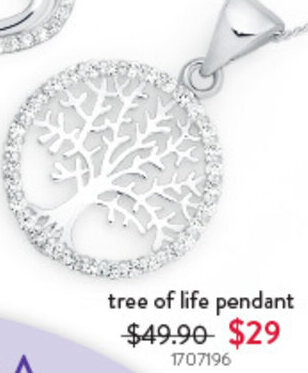 Goldmark tree of life pendant offer