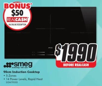 The Good Guys 90cm Induction Cooktop offer
