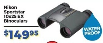 Teds Cameras Nikon Sportstar 10x25 EX Binoculars offer