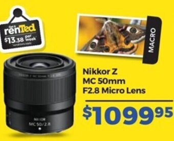 Teds Cameras Nikkor Z MC 50mm F2.8 Micro Lens offer