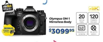 Teds Cameras Olympus OM-1 Mirrorless Body offer