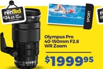 Teds Cameras Olympus Pro 40-150mm F2.8 WR Zoom offer