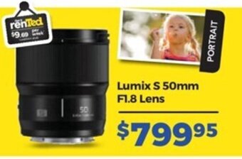Teds Cameras Lumix S 50mm F1.8 Lens offer
