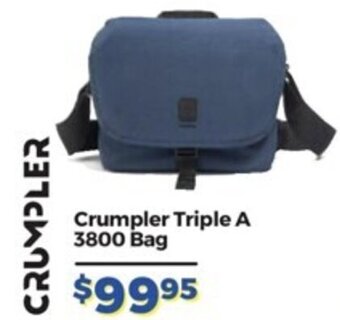 Teds Cameras Crumpler Triple A 3800 Bag offer