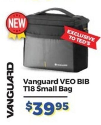 Teds Cameras Vanguard VEO BIB T18 Small Bag offer