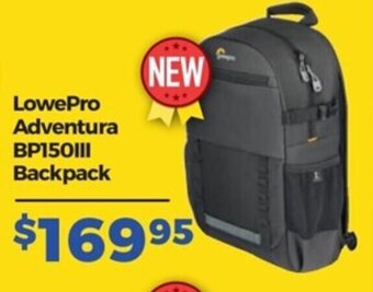 Teds Cameras LowePro Adventura BP150||| Backpack offer