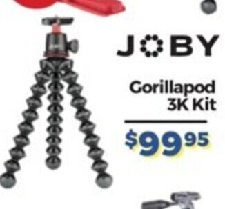Teds Cameras Gorillapod 3K Kit offer